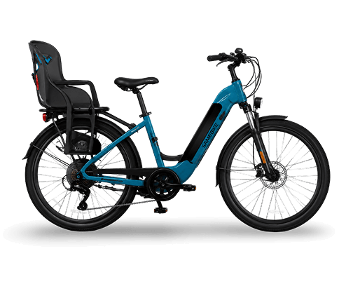 Electric with child seat